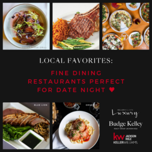 Budge Kelley Local Favorites - Restaurants Perfect for Date Night